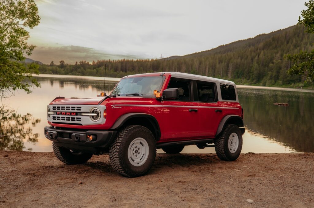2023 Ford Bronco Heritage Edition - Team 135 Vehicle