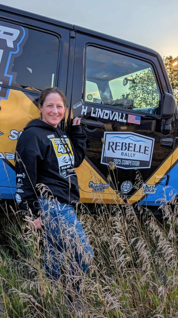 Heather Lindvall - Rebelle Rally 2025 Navigator