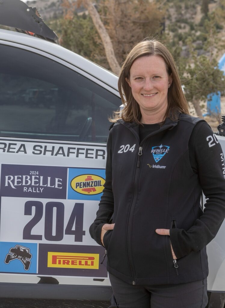 Andrea Shaffer - Rebelle Rally 2025 Navigator