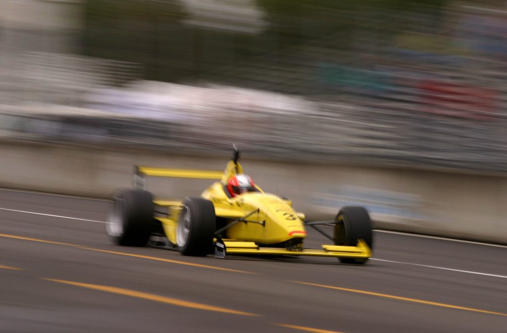 2003 Toyota Atlantic, Portland International Raceway, 20-22 June, 2003 , Portland, OR, USA. RuSport driver Aaron Justus. World Copyright: Phillip Abbott/USA, LAT Photographic.